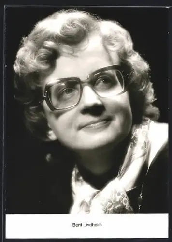 AK Berit Lindholm, Portrait, Deutsche Oper am Rhein