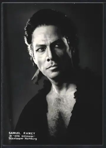 AK Samuel Ramey in Don Giovanni, Staatsoper Hamburg