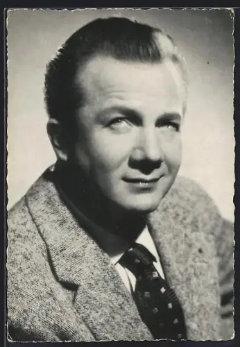 AK Opernsänger Porträt Rudolf Schock