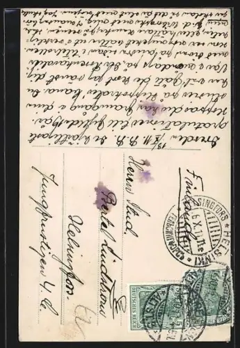 AK Operettendarstellerin Eva v. d. Osten im Stück Rosenkavalier