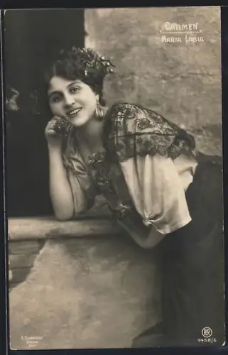 AK Maria Labia als Carmen