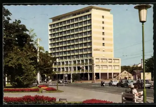 AK Giessen /Lahn, Berliner Platz, Behördenhochhaus