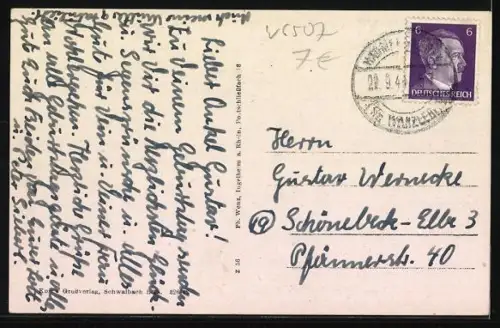 AK Ober-Ingelheim, Weinberge, Panoramaansicht