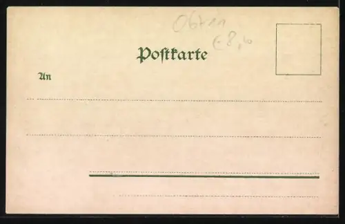 AK Zeitz, Stadtansicht mit Brücke über die Weisse Elster