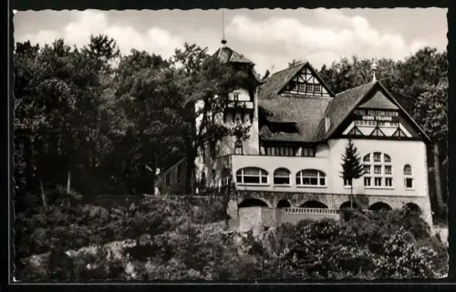 AK Hameln /Weserbergland, Berghotel Felsenkeller, Inh. Henry Wömpener