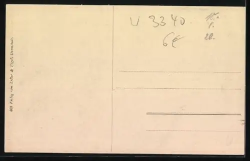 AK Wolfenbüttel, Ansicht vom Schloss