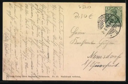 AK Braunschweig, Herzog Wilhelm-Denkmal