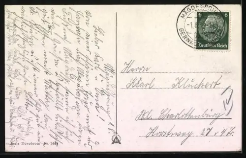 AK Alexisbad i. Harz, Totalansicht von der Höhe