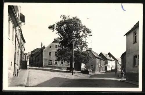 AK Auma /Thüringen, Partie am Eichplatz