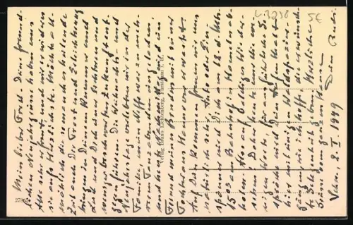 AK Schwöbber /Hameln, Schloss Schwöbber, Dianagrotte mit Blick zum Seetempel