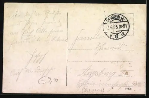 AK Posen, Wallischeibrücke