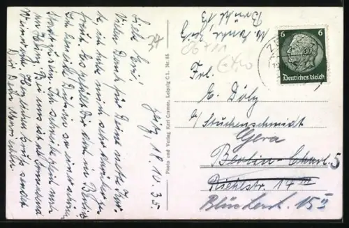 AK Zeitz, Partie an der Aubrücke