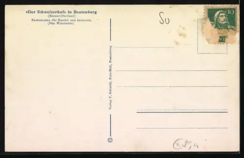 AK Beatenberg, Hotel Schweizerhof