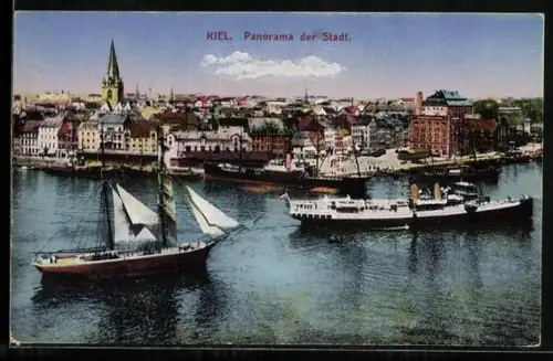 AK Kiel, Panorama der Stadt