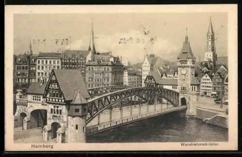 AK Hamburg, Wandrahmsbrücke
