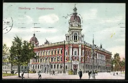 AK Hamburg-Neustadt, Hauptpostamt