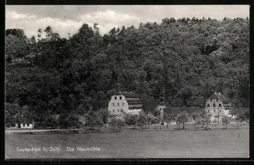 AK Sautzschen b. Zeitz, Die Neumühle