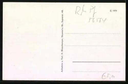 AK Neuwied a. Rh., Rheinpromenade und Eisenbahnbrücke