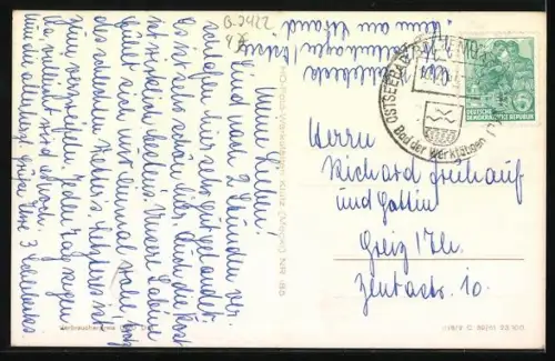 AK Boltenhagen, Strand mit Strandkörben und Häuseransicht