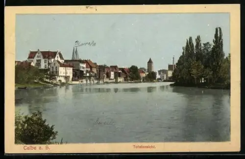 AK Calbe a. S., Totalansicht