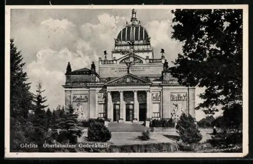 AK Görlitz, Oberlausitzer Gedenkhalle