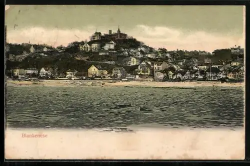 AK Hamburg-Blankenese, Ortsansicht mit Süllberg