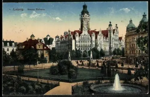 AK Leipzig, Neues Rathaus