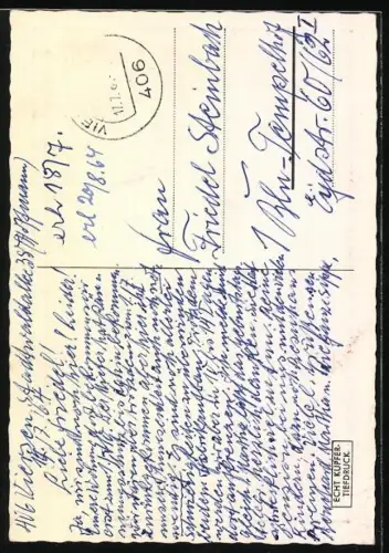 AK Bremen, Ansicht vom Bremer Roland