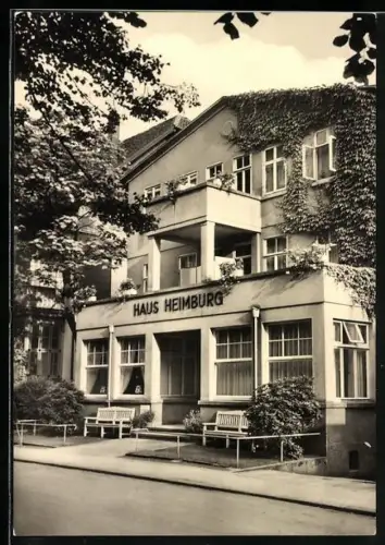 AK Bad Pyrmont, Hotel Haus Heimburg
