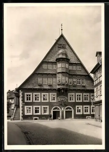 AK Osterode am Harz, Blick auf das Rathaus