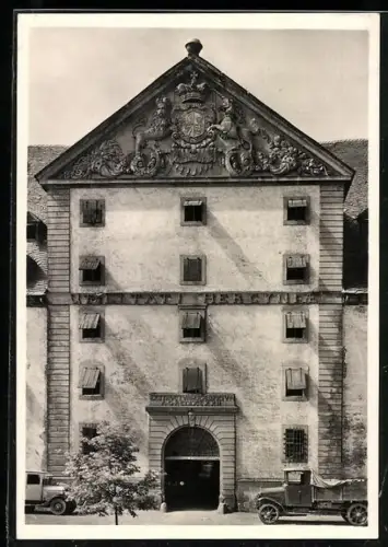 AK Osterode am Harz, Kornmagazin, Frontalansicht