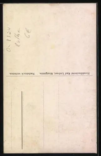 AK Szene aus dem Märchen Die Sage vom Amselgrund