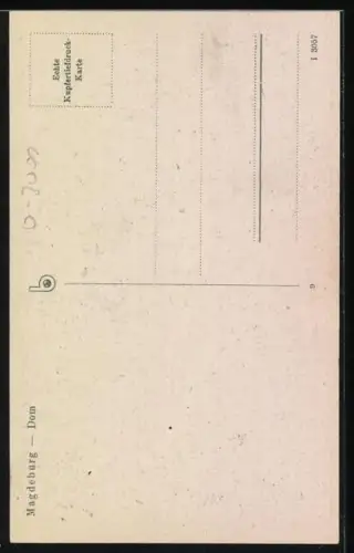 AK Magdeburg, Blick auf den Dom