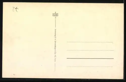 AK Terrier und Katzenbaby