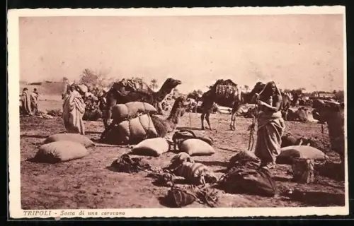 AK Tripoli, Sosta di una carovana
