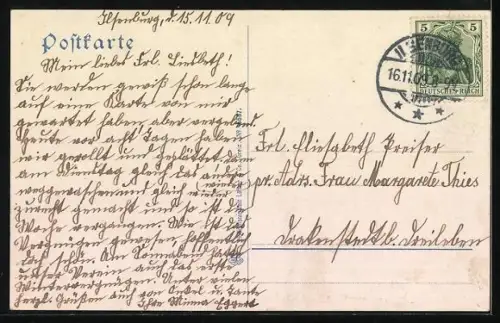 AK Harz, Junge Dame füttert ein Reh