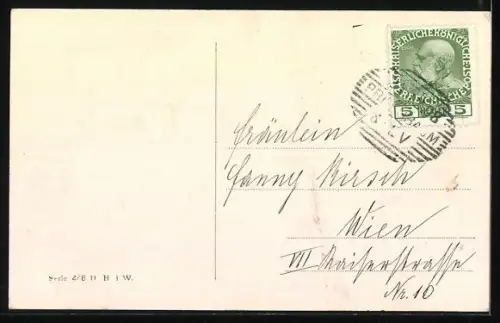 AK Vögel auf Zweigen, Weihnachtsgruss