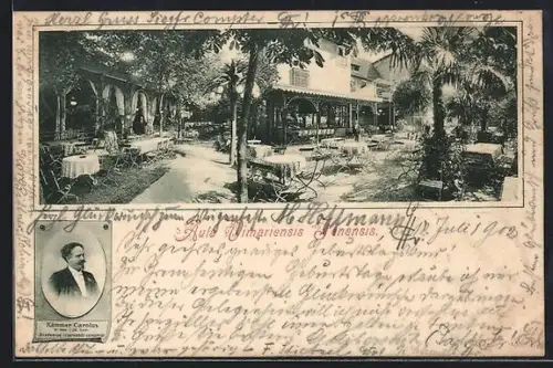 AK Jena, Aula Vimariensis mit Porträt von Kämmer Carolus