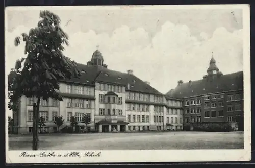 AK Riesa-Gröba a. d. Elbe, Schule