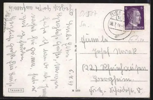 AK Riesa-Gröba a. d. Elbe, Schule