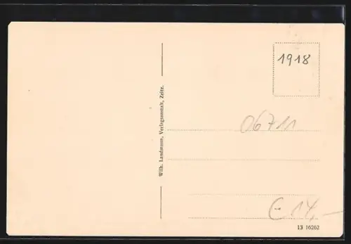 AK Zeitz, Schillerplatz, Albin Naether`sches Volksbad, Kloster Posa, Rossmarkt, Auebrücke