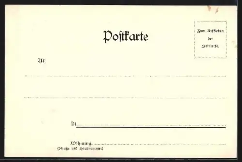 Lithographie Weilburg, Felsenkeller