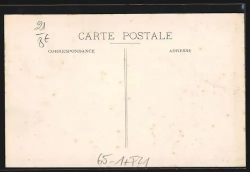 AK Auxonne, La Gare, vor dem Bahnhof