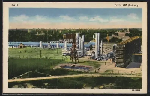 AK Harvard, TX, Texas Oil Refinery, Erdöl