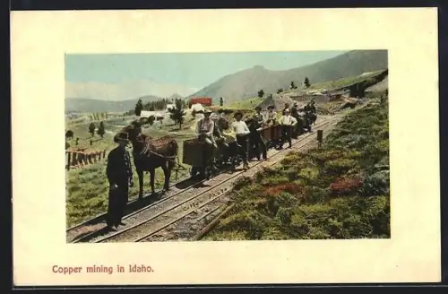 AK Idaho, ID, Copper mining in Idaho