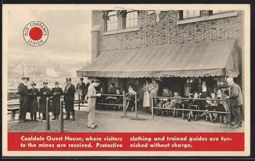 AK Coaldale, PA, Coaldale Guest House, Bergbau
