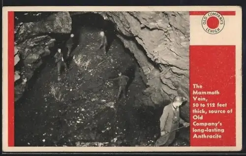 AK Coaldale, PA, The Mammoth Vein, Bergbau