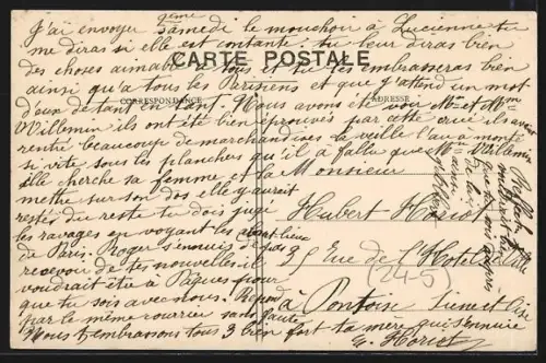 AK Troyes, Chemin des Hauts-Cortins, Pont détruit 1910, Hochwasser