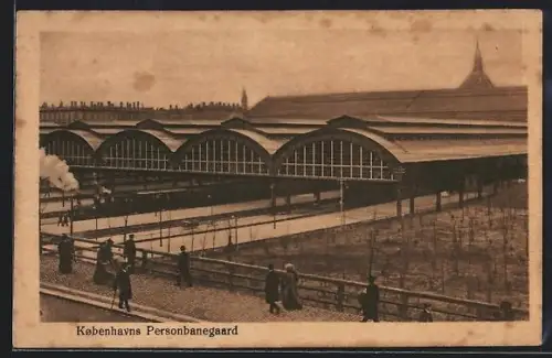 AK København, Københavs Personbanegaard, Bahnhof