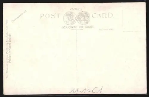 AK Niagara Falls, The Giant Rock on the Great Gorge Route, Eisenbahn